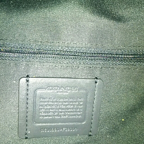 Black Coach Backpack - Picture 3 of 5